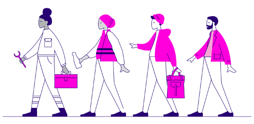 Diversity among employees 