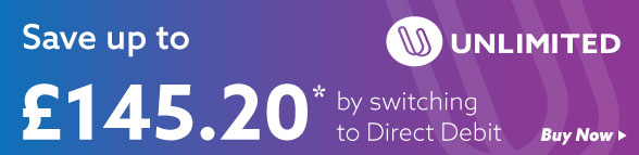 Save up to &pound;145.20* by switching to Direct Debit