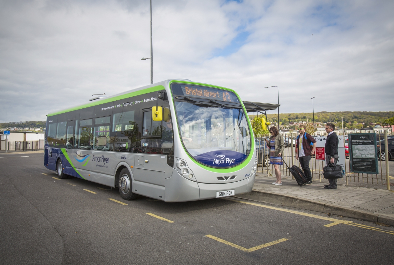 Weston Airport Flyer service to Bristol Airport