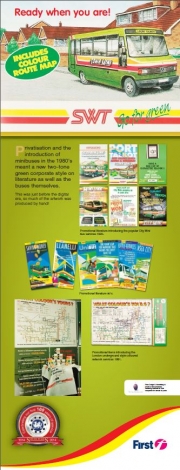 First Bus history South Wales minibus leaflet