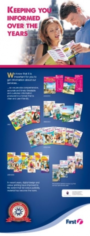 First Bus south wales keeping you informed leaflet